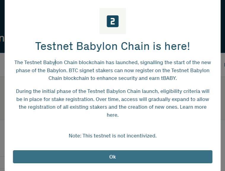 Babylon Phase 2 Testnet